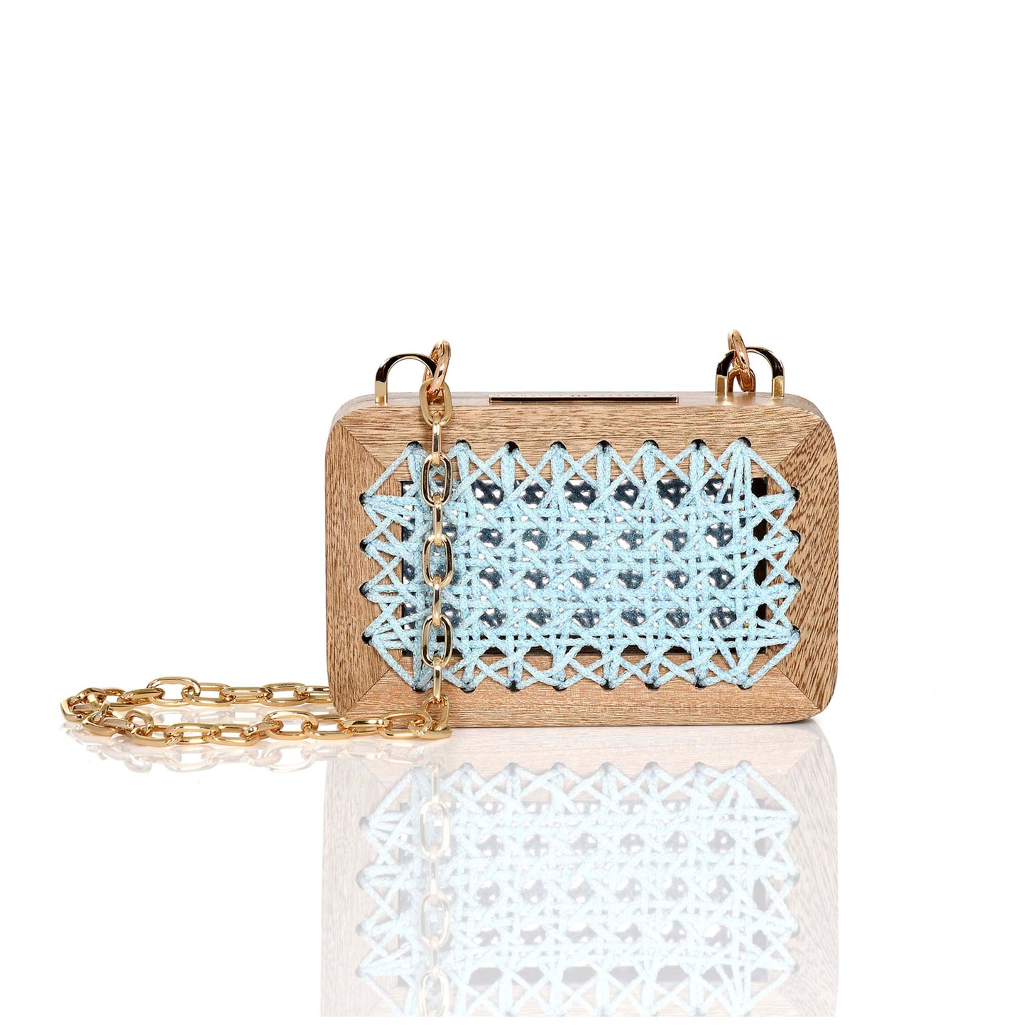 MILLI METALLIC WHITE-BLUE