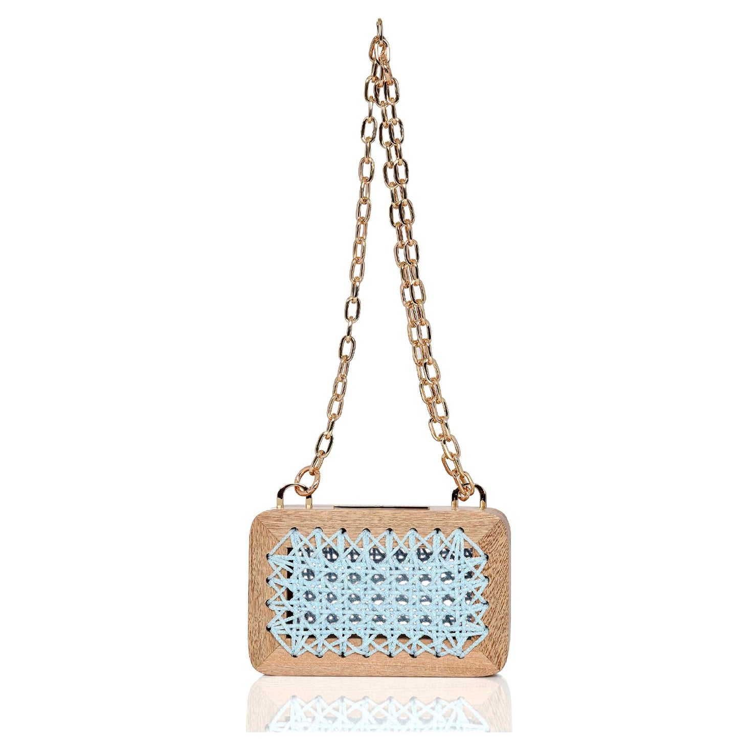 MILLI METALLIC WHITE-BLUE