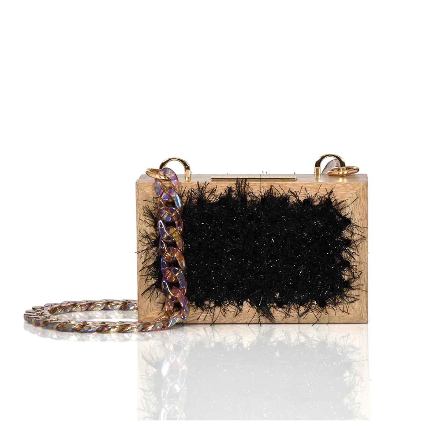 Rose Embellished Black