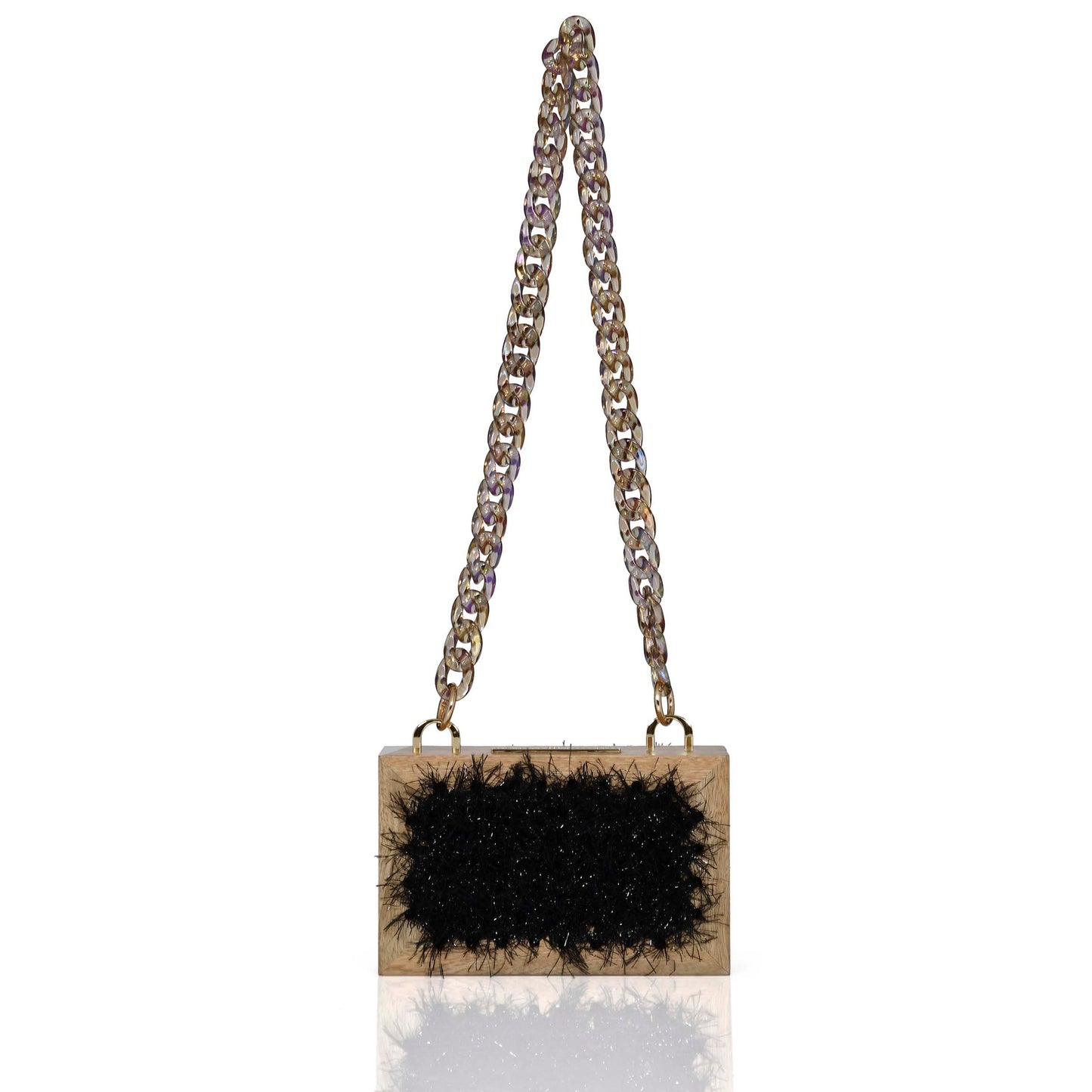 Rose Embellished Black