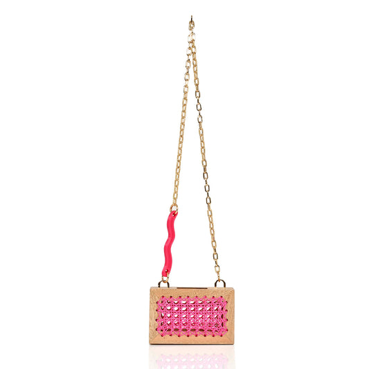 Rose Waves Fucsia Crossbody